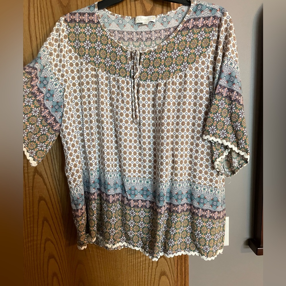 Plus size 3X Suzanne, Betro  weekend top